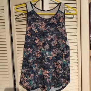 Lululemon Floral Tank Top